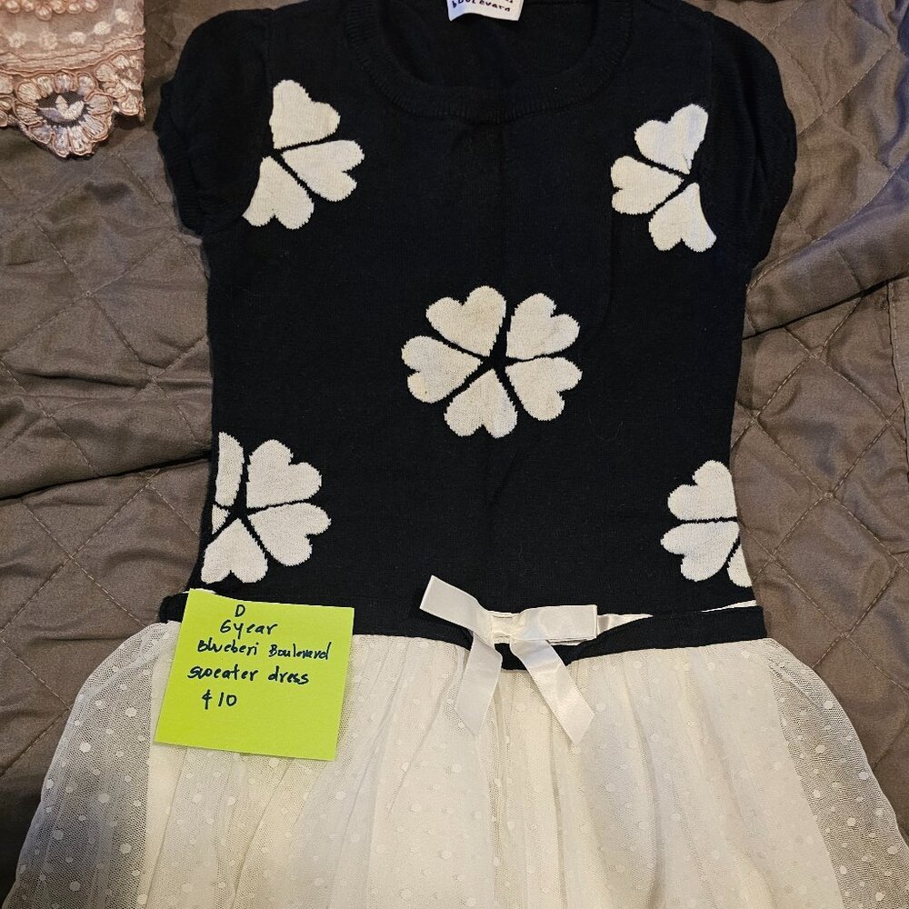 Girls sweater dress